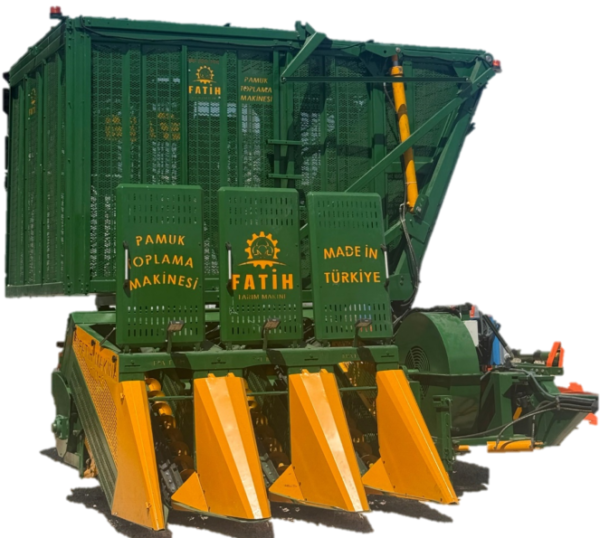 3 SIRALI PAMUK TOPLAMA MAKİNESİ DEPOLU